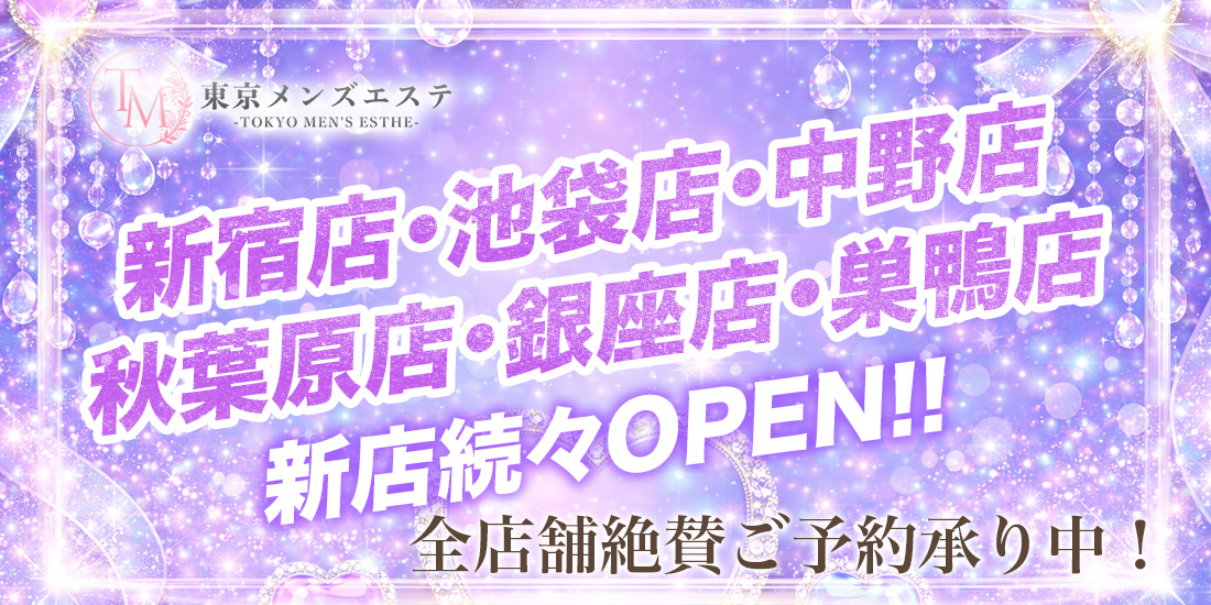 新宿、池袋、中野、秋葉原、銀座
